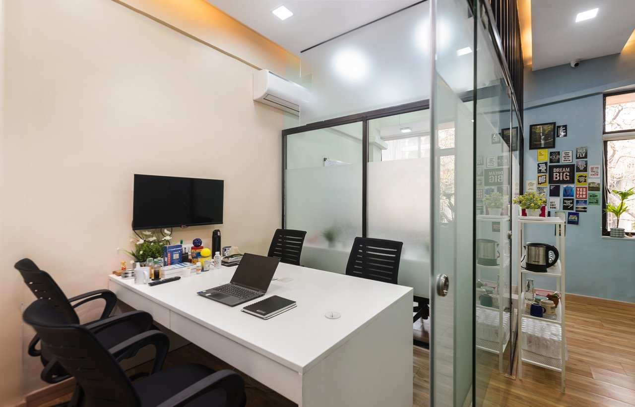 Lounge area with comfortable seating